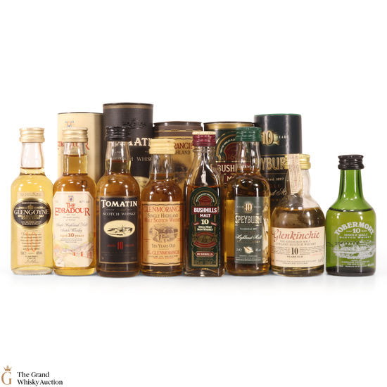 Assorted Minis - 10 Year Old (8 x 5cl)