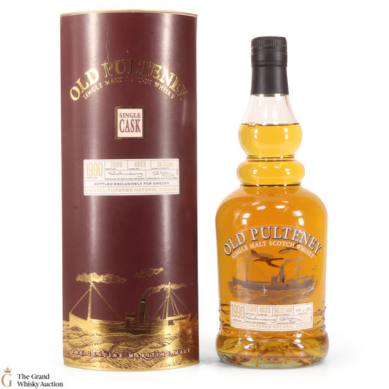 Old Pulteney - 1990/2009 Single Cask #4933 - Sweden Exclusive