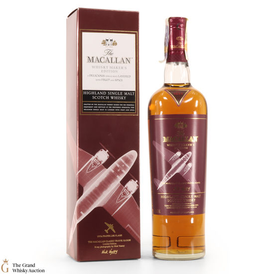 Macallan - Whisky Maker's Edition - Classic Travel Range 1930s Propeller Plane