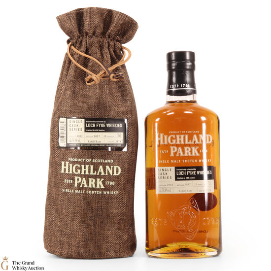 Highland Park - 15 Year Old - Single Cask #3374 - Loch Fyne Whiskies