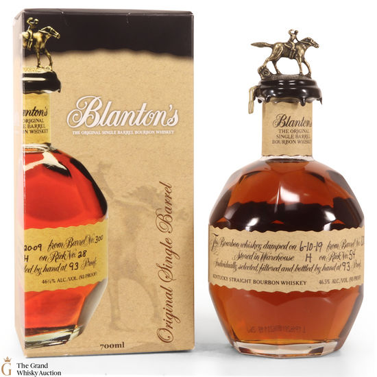 Blanton’s - Single Barrel Bourbon Original #838 93 Proof