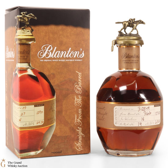 Blanton's - Straight from the barrel #366 127 Proof
