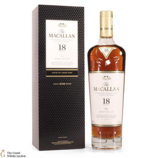 Macallan - 18 Year Old Sherry Oak (2018)