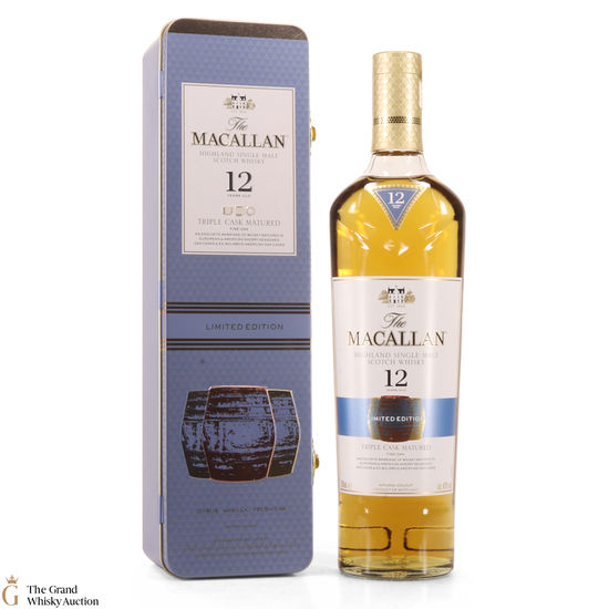 Macallan - 12 Year Old - Triple Cask Limited Edition Tin