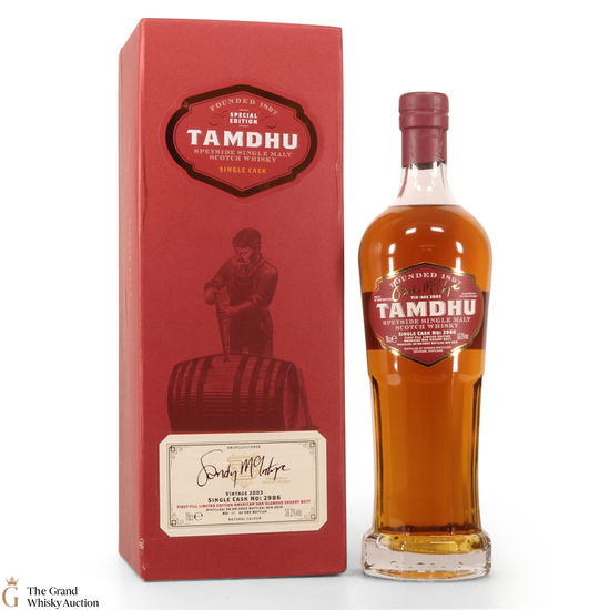 Tamdhu - 15 Year Old (2003) - Single Cask #2986 Manager's Edition