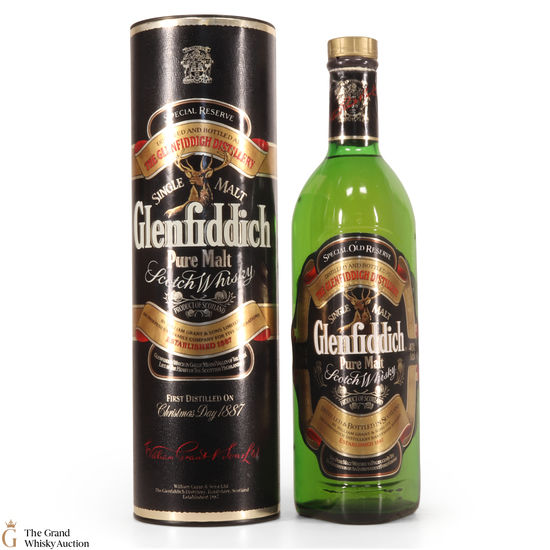 Glenfiddich - Pure Malt 1980's
