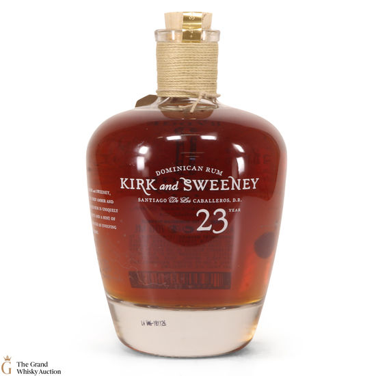 Kirk and Sweeney - 23 Year Old rum