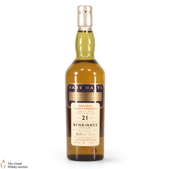 Benrinnes - 21Year Old - 1974 Rare Malts