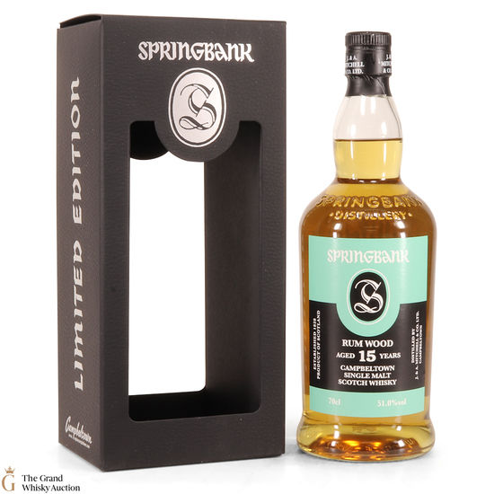 Springbank - 15 Year Old - Rum Wood (Limited Edition)