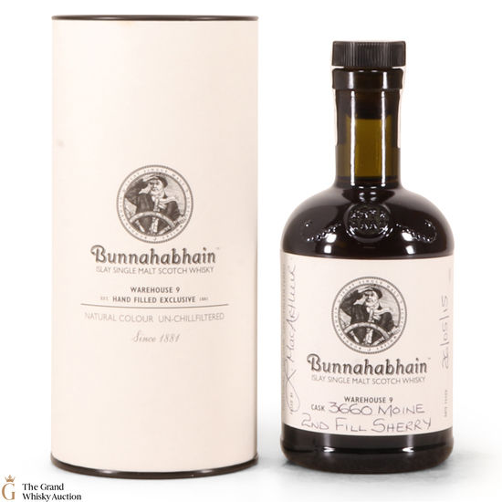 Bunnahabhain - 8 Year Old #3660 Moine - Hand Filled -  Feis Ile 2015 (20cl)