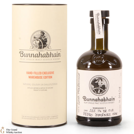 Bunnahabhain - 14 Year Old - Pedro Ximenez #555 Hand Filled (20cl) 