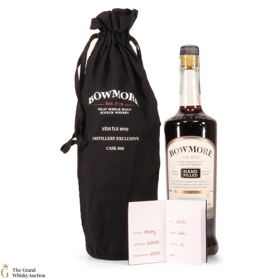 Bowmore - 1997 - 22 Year Old - Devil's Cask #666 - Hand Filled - Feis Ile 2019