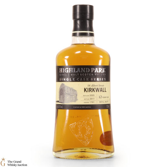 Highland Park - 12 Year Old - Single Cask Series - 58 Albert Street