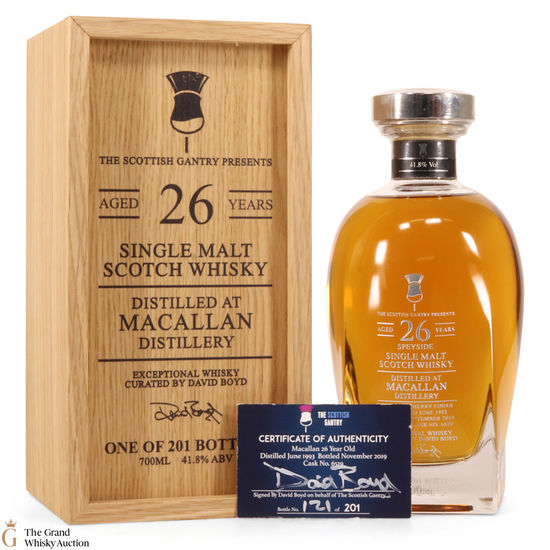 Macallan - 26 Year Old - Scottish Gantry