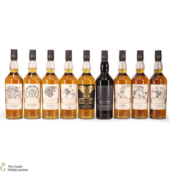Game of Thrones - Limited Editions - 9 x 70cl (with Mortlach)