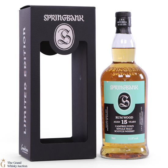 Springbank - 15 Year Old - Rum Wood (Limited Edition)