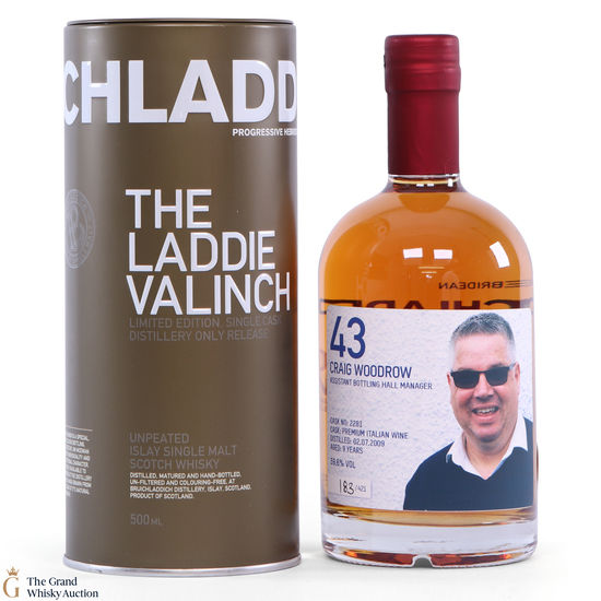 Bruicladdich - 9 Year Old - Valinch 43 - Craig Woodrow
