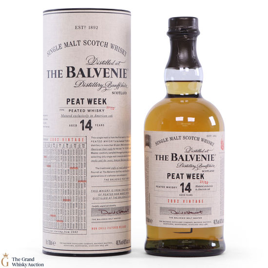 Balvenie - 14 Year Old - Peat Week 2002