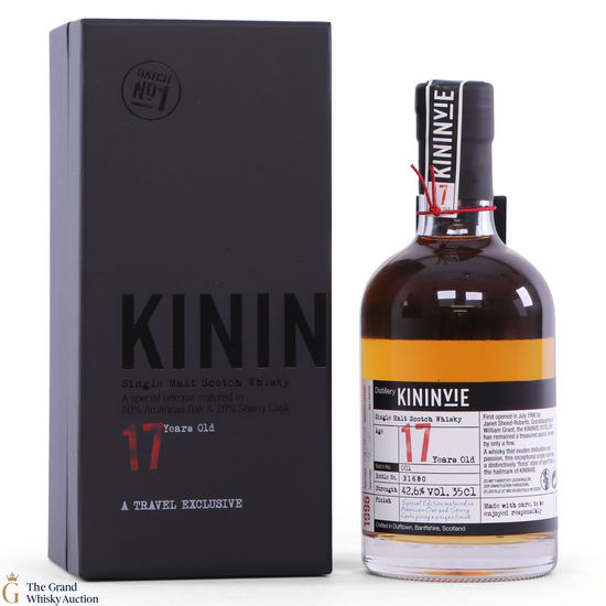 Kininvie - 17 Year Old Batch #001 35cl