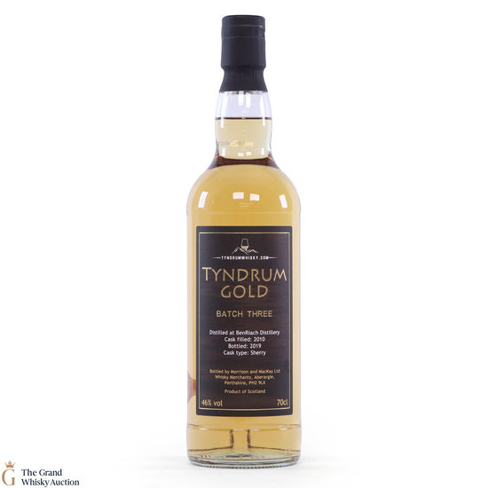 Benriach - Tyndrum Gold Batch 3 2010 / 2019