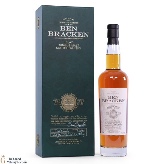 Ben Bracken - 22 Year Old - Islay (1993) Auction | The Grand Whisky Auction