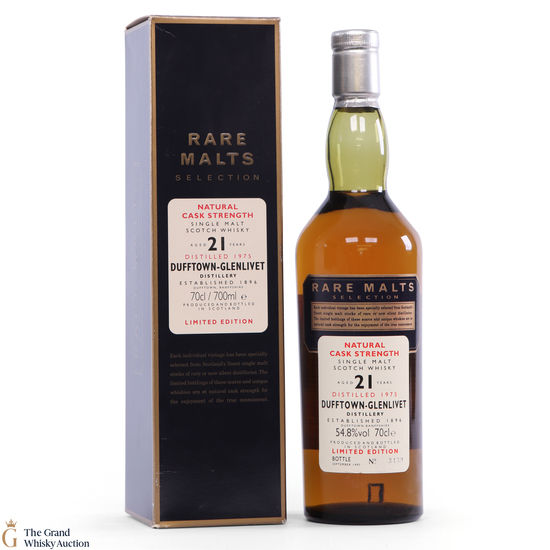 Dufftown-Glenlivet - 21 Year Old 1977 - Rare Malts 54.8%