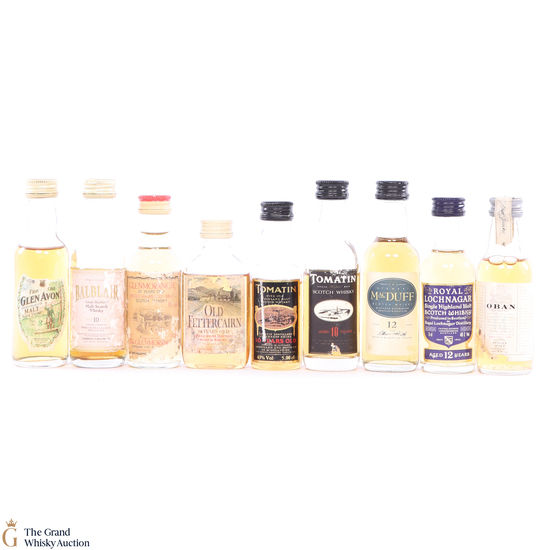 9 x Assorted Highland Miniatures 