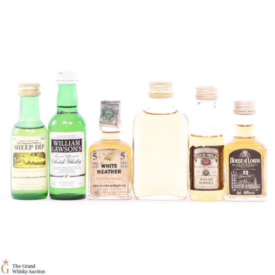 6 x Assorted Minatures