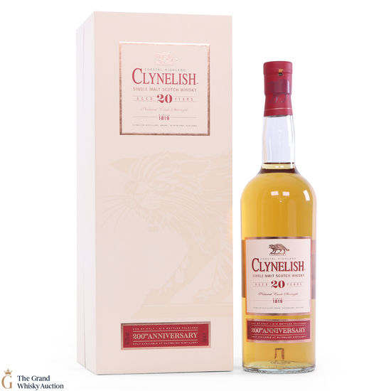 Clynelish - 20 Year Old - 200th Anniversary (Distillery Exclusive)