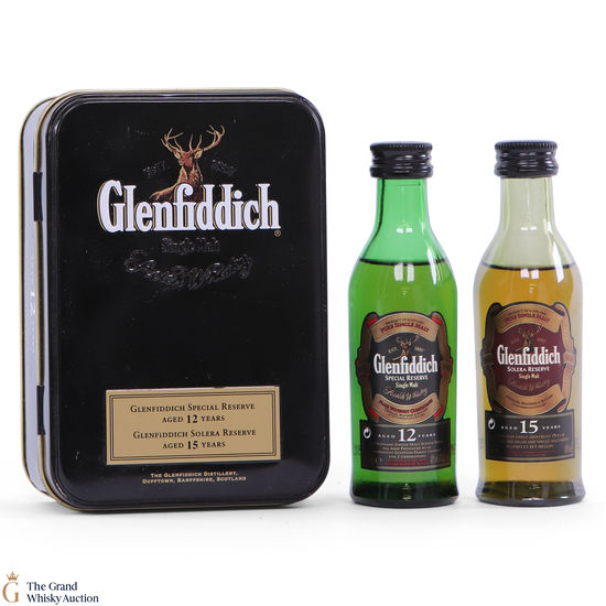 Glenfiddich - Gift Tin (2 x 5cl)