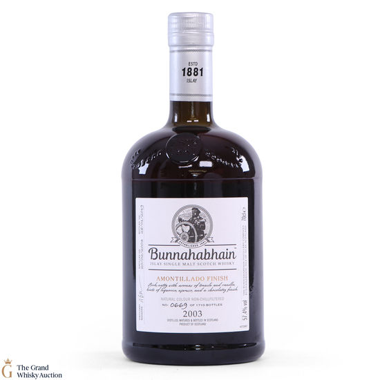 Bunnahabhain - 2003 - Amontillado Cask Finish