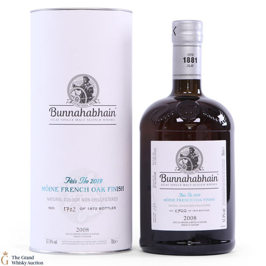 Bunnahabhain - 2008 - Moine French Oak Finish - Fèis Ìle 2019