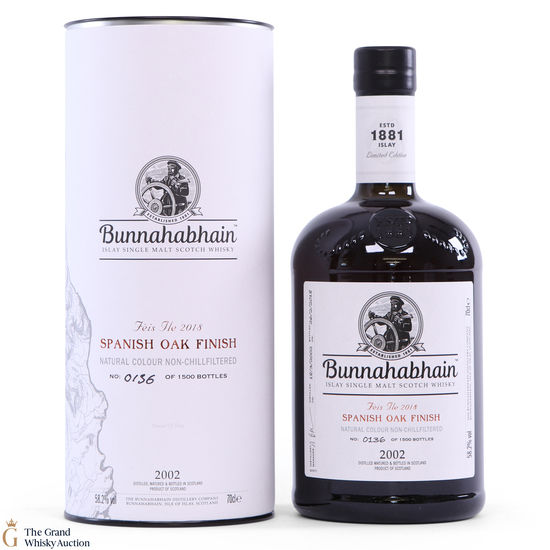 Bunnahabhain - 2002 Spanish Oak Finish - Fèis Ìle 2018