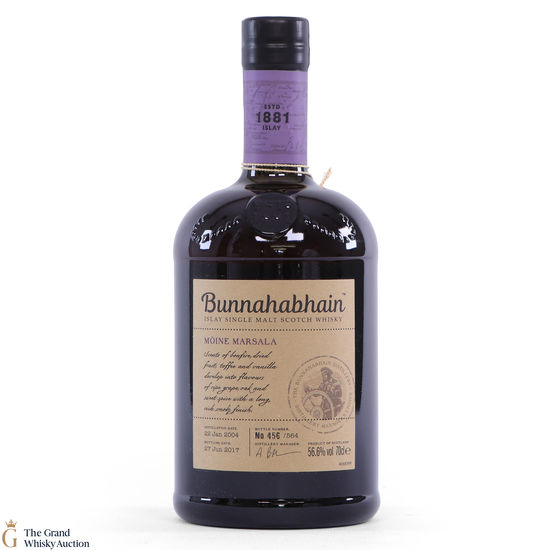 Bunnahabhain - 2004 Moine Marsala