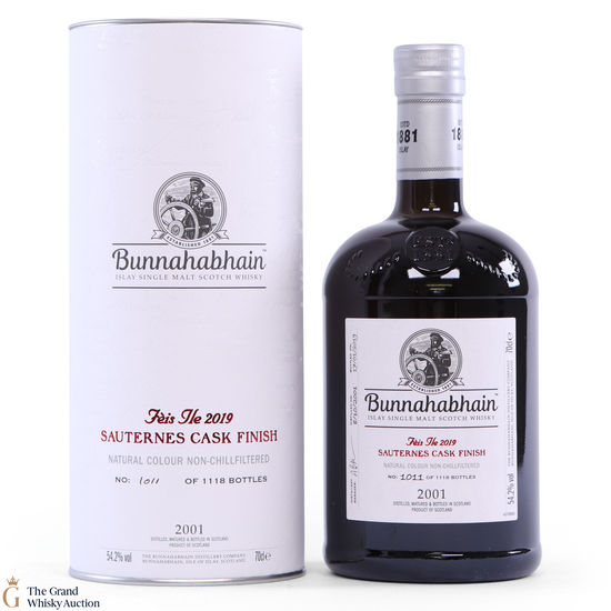 Bunnahabhain - 2001 - Sauternes Finish - Fèis Ìle 2019