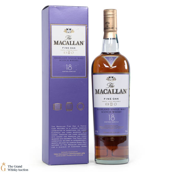 Macallan - 18 Year Old - Fine Oak