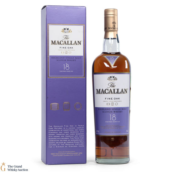 Macallan - 18 Year Old - Fine Oak Macallan - 18 Year Old - Fine Oak