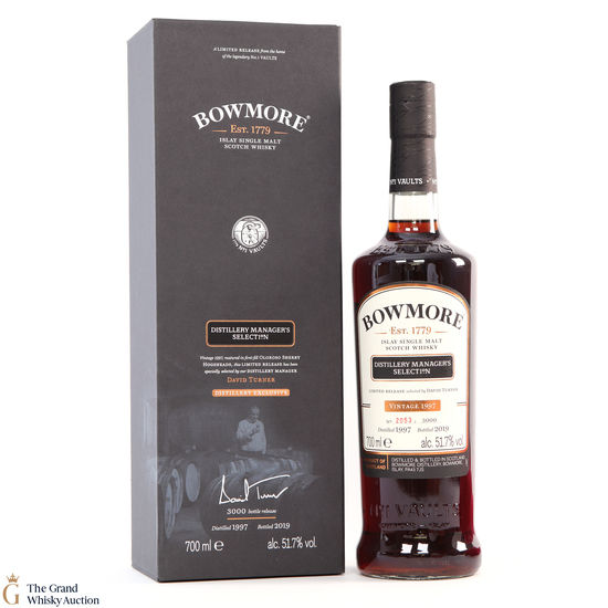Bowmore - Manager's Selection - 1997 Distillery Exclusive 2019