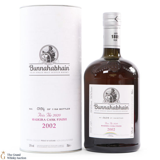 Bunnahabhain - 2002 - Maderia Finish - Fèis Ìle 2020