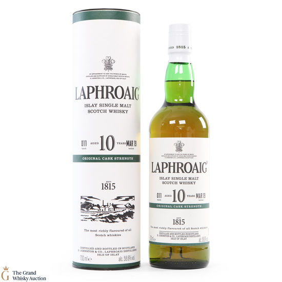 Laphroaig - 10 Year Old - Original Cask Strength Batch #011