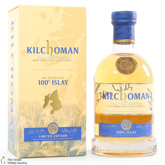 Kilchoman - 100% Islay - 4th Edition (Signed)