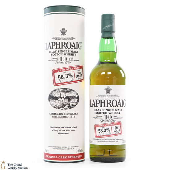 Laphroaig - 10 Year Old - Original Cask Strength Batch #002