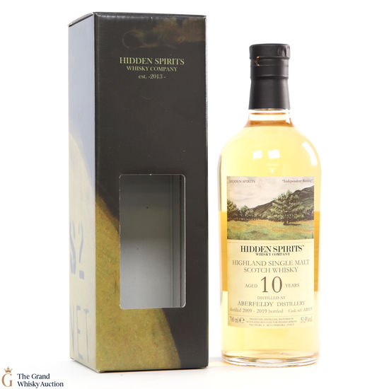 Aberfeldy - 10 Year Old 2009 Hidden Spirits Whisky Company