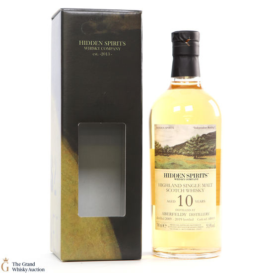 Aberfeldy - 10 Year Old 2009 Hidden Spirits Whisky Company