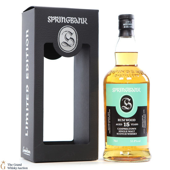 Springbank - 15 Year Old - Rum Wood (Limited Edition)