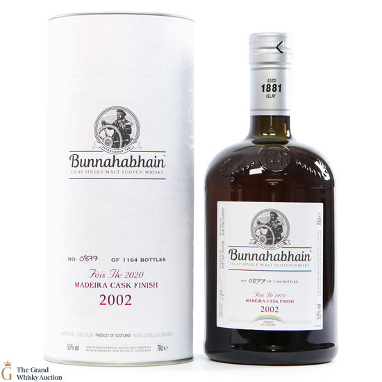 Bunnahabhain - 2002 - Maderia Finish - Fèis Ìle 2020