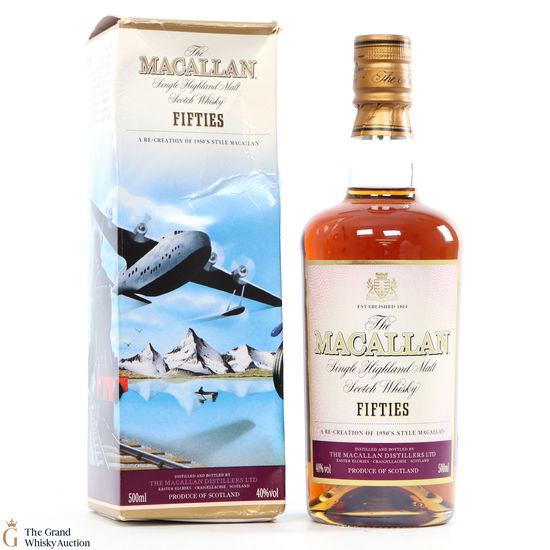 Macallan - Travel Decades Series - Fifties (50cl)