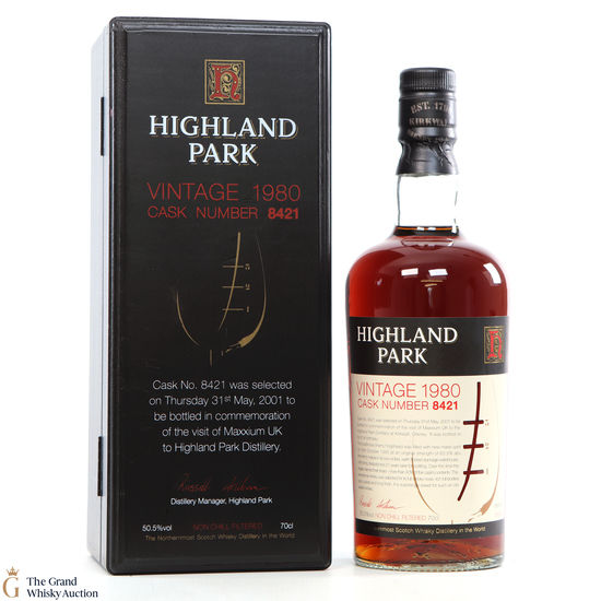 Highland Park - 1980 21 Year Old  - Single Cask #8421