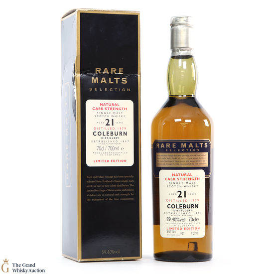 Coleburn - 21 Year Old (1979) - Rare Malts 59.4%