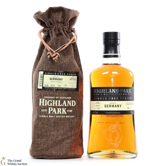 Highland Park - 10 Year Old - Single Cask Series Germany #140